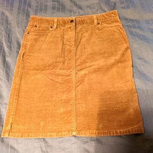 TALBOTS Corduroy Skirt